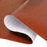 Vinyl Sticker Car Interior Decoration Brown 3D PVC Texture DIY X 30CM Film - 7
