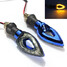 12V 2X Universal Motorcycle LEDs Turn Light Indicator Lamp - 2