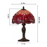 Red Dragonfly Designed Table Lamps Light Tiffany - 3