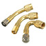Brass Valve Extension Motorcycle Car Degree Angle Type Scooter Air Adaptor - 1