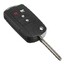 Uncut Shell for Toyota Car Remote Key Camry Switch Blank Fob Case Folding Flip - 3
