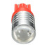 LED Side Indicator 3W Bulb Light Reading 10Pcs T10 License Plate Red - 3