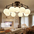 Mini Style Metal Dining Room Led Bedroom Chandelier Painting Modern/contemporary Living Room Feature - 2