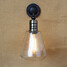 Wall Sconce American Country Style Glass Mediterranean Transparent - 3