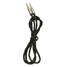 Stereo Computer Phone MP3 Metal Wire Cable AUX Audio Auxiliary Nylon 3.5mm Male to Male - 3