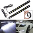 Waterproof White 10LED Kit Daylight Car Daytime Running Light Fog Lamp - 1