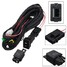 Relay Wire Harness Black Plastic 12V 40A Switch For Honda Automotive Car Fog Light - 1