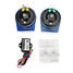110dB Car Motorcycle 2 X Compact Frequency Snail Horn 12V 24V - 6