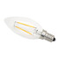 Edison Filament E14 180lm Cool White 5pcs Candle Bulb - 5