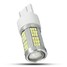 2400Lm LED Daytime Running Light Bulb 35W Fiat 500 102-SMD White High Power Xenon - 9