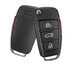 A4 Buttons Remote Key Fob Case A2 Audi A6 Q7 A8 Uncut Blade New - 6