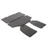 Gray Doors Insulation Sound Heat Shield Jeep Wrangler JK 4pcs Deadener Kit - 11