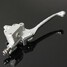 Thread Pit Bike Levers Right Side Motorcycle ATV Dirt Mirror Brake Master Cylinder Clutch - 4