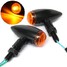 10mm Motorcycle Bullet Pair Turn Signal Indicator Light Lamp Harley Chopper - 7