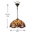 Inch Shell Shade Pendant Lights Fixture Dining Room Living Room Retro - 2