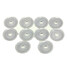 Anti Slip Belt 10pcs Plastic Seatbelt Buckle Clip Universal Car Seat Grey - 2