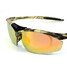 Anti UV Eyewear Polarized Oval Windproof Semi Sport Sunglasses Goggles Unisex Rimless - 4
