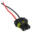 Universal Sockets Fog Light Wiring Harness Adapter 9005 9006 Wire Headlights - 1