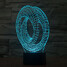 Colorful Abstract 100 Led Night Light Touch Dimming Christmas Light 3d Novelty Lighting Decoration Atmosphere Lamp - 1