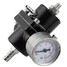 Gas Pressure Regulator Fuel Pressure Regulator Kit Gauge Hose Auto - 5