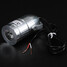 Bullet LED Headlight 12V Motorcycle Chrome - 5