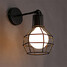 Fixture Light Contracted Wrought Iron Living Room Birdcage - 2