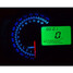 Motorcycle 12V Speedometer Odometer Adjustable LCD Digital Waterproof - 10