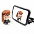 Baby Convex Mirror Car Safety Mirror Tirol Baby Safety Auto Rear Adjustable Black Rectangle - 3