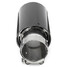 Tip Universal Tailpipe Interface 64mm Exhaust Muffler Silencer Carbon Fiber - 3