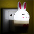Creative Assorted Color Rabbit Induction Sleep Warm White - 3