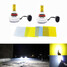 DIY Fog Headlight 20W Car Canbus Play H8 2000LM Color LED 2 X - 1