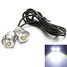 Back Up Reverse 9W 2 X Car LED Eagle Eye Tail Lights - 2