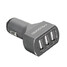 Gold Grey Car Charger 5.2A Rose Mcdodo Ports Fast Charging - 5