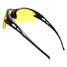 Yellow Lens Sport Glasses 2Pcs Riding Driving UV400 Sunglasses Night Vision - 5