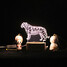 Fawn Series Birthday Gift Nordic Animal Lamp Night Light Wood Ikea Simple - 3