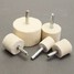 Compound Wheels Felt 5pcs Glass Polishing Wool Cerium Oxide Powder Polishing Tool - 8