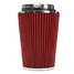 Cold Air Intake Cone 4 Inch Filter Red Truck High Flow Long Performance Air Filter Car Dry - 2