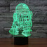 Novelty Lighting Decoration Atmosphere Lamp 3d Touch Dimming Led Night Light 100 Christmas Light - 3