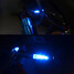 Blue 12V LED Motorcycle Turn Lights Indicators - 8