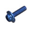 Complete Fairing Bolt Nuts Blue CNC Screws Bodywork Alloy Motorcycle Kit For Kawasaki - 7