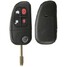 X-Type Battery Keyless Jaguar 4 Buttons Remote Flip Key Fob - 1