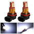 Driving Bulb White Car Fog DRL 1000LM Light Turn Signal Lamp 2pcs H11 7W - 1