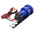 Motorcycle Handlebar Compass Charger Adapter with Phone MP3 USB - 12