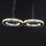 Feature For Crystal Metal Dining Room Chrome Modern/contemporary Living Room 24w Pendant Light - 3