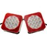 Indicator Trailer 12V LED 1Pair Light License Plate Lamp Van Truck Rear Brake Tail - 7