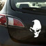 Reflective Waterproof Skull Car Truck Styling Window Sticker Decal - 2