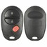 Clicker 3 Buttons Remote Key Fob transmitter Toyota - 3