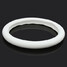 White Shell Texture Car Steel Ring Wheel Cover Leather Auto Soft Silicone - 3