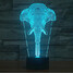 Touch Dimming 3d Novelty Lighting Colorful Led Night Light Christmas Light - 6