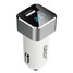 Universal USB Car Charger Smartphone Monitor 2.1A iPad Auto Cigarette Voltage - 1